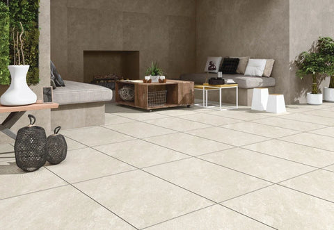 Crystal White 2CM Outdoor Tile – Elegant, Durable & Timeless