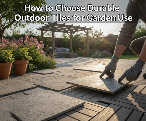 How to select durable outdoor tiles for gardens in the UK